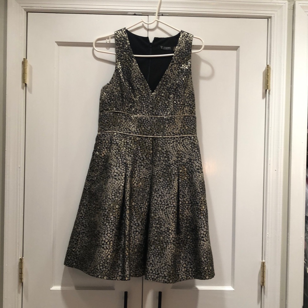 Guess fit and flare dress
